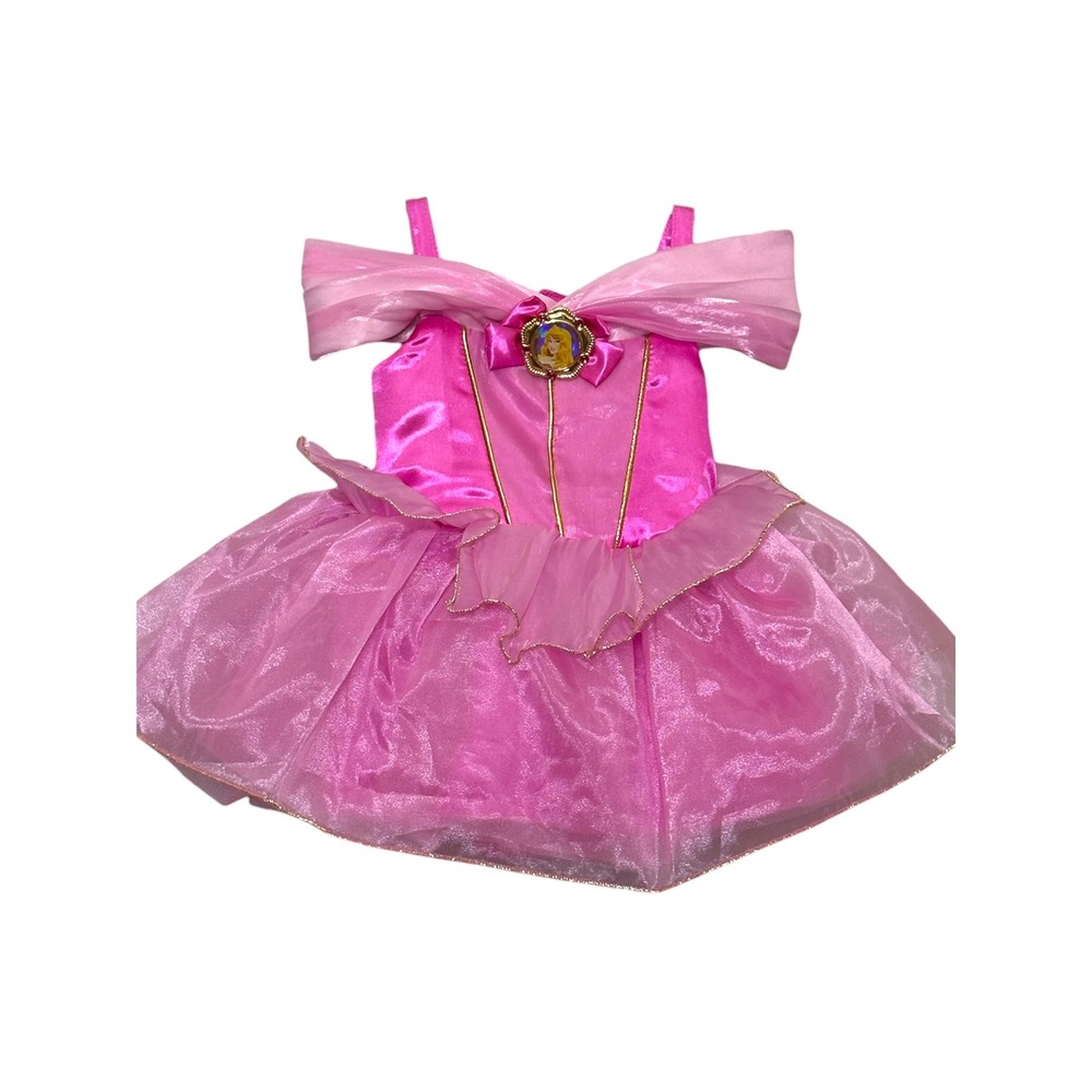 Disney Aurora Sleeping Beauty Dress 6-12M Pink Princess Costume Halloween Tutu